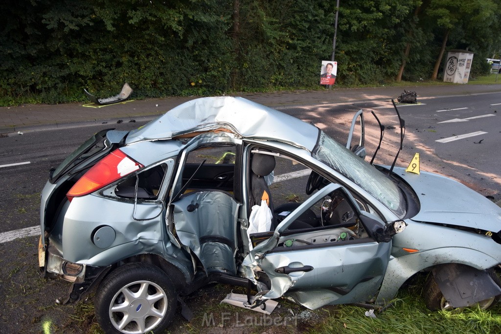 Schwerer VU Koeln Dellbrueck Bergisch Gladbacherstr Herler Ring P098.JPG - Miklos Laubert